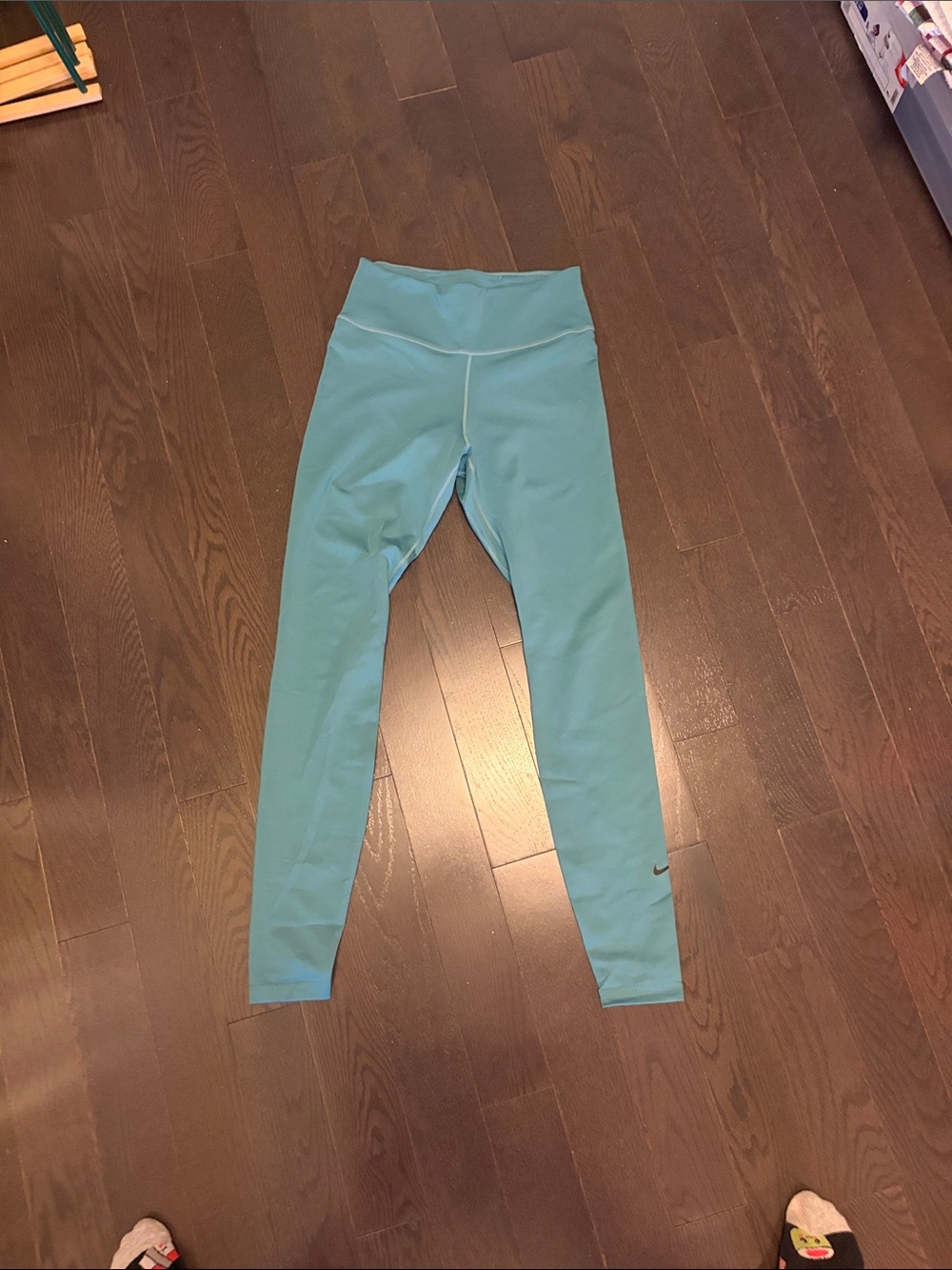 Nike Teal High-Rise Performance Leggings